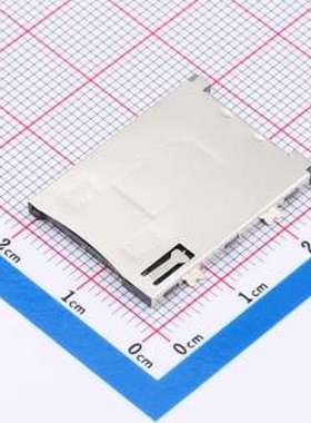 SMP11-S1S1-2000-A SIM卡连接器 SIM PUSH 1.9 无柱 SMD