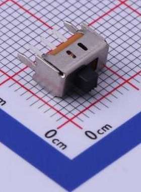 SS12D07L2B 滑动开关 柄长2mm 直插双档 滑动开关 插件