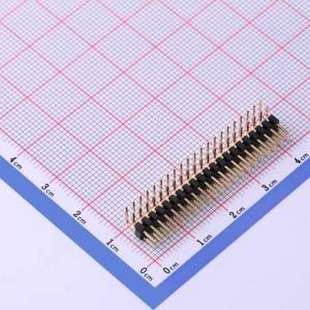 排针 2x21P 弯插 2x21I P=2mm 方针 C40D28 2mm X4621WR 间距