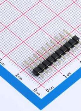 HDGCPH-PZ01-10 排针 2.54单排针直插排针L11.6/3.0 1x10P 插件,P