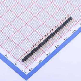 排针 1x29P 弯插 29I P=2mm 方针 C40D28 2mm X4611WR 间距