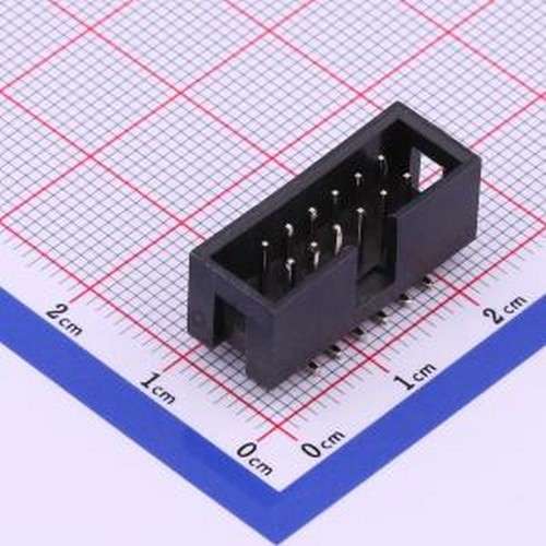321012MG0ABK00A01 IDC刺破式连接器(牛角/简牛) 2.54mm 2x6P 排