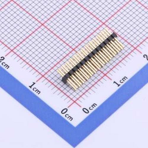 X1321WV-2x13J-C30D23 排针 2x13P 间距:1.27mm 方针 插件,P=1.27