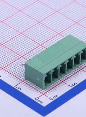 JL15EDGVC-38106G01 插拔式接线端子 1x6P 3.81mm 排数:1 每排P数