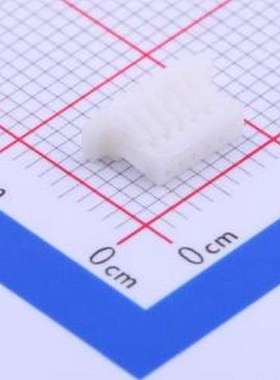 A1001HB-06PN0WNPN10G 胶壳(线对板/线对线) 1mm 1x6P 白色 P=1mm