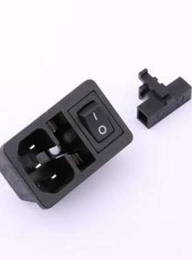 RT-C14B-D3+SS11-1BB 船型开关 三合一插座:翘板开关+AC插座+保险