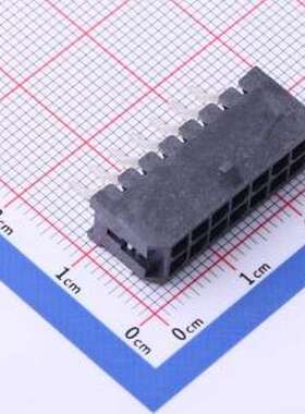 X3025WRS-2x07E-LPSW 线对板针座 2x7P 间距:3mm 卧贴 SMD,P=3mm,