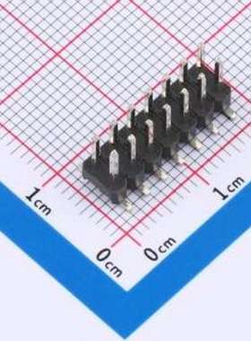 IPCP254M14PB28S 排针 间距:2.54mm 立贴 SMD,P=2.54mm