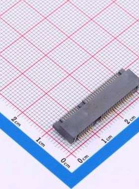 XDAP-0528-049 金手指连接器 MINI PCI-E 52PIN H4.0MM（可配螺丝