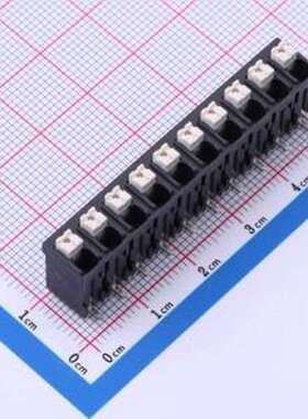 JL212V-SMT-50010BP1 弹簧式接线端子 1x10P 5mm 每排P数:10 排数