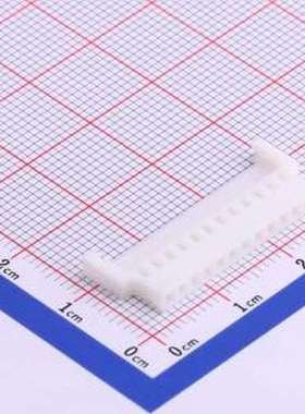 HX20032-12R 胶壳(线对板/线对线) 2mm 1x12P 白色 P=2mm