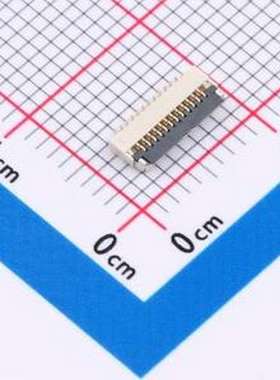 GT-F0501SR10-12S1101 FFC/FPC连接器 翻盖式 下接 P数:12P 间距: