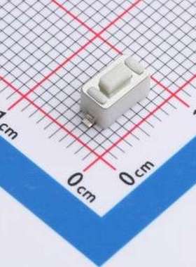 TS4A432110 轻触开关 3.5*6.1*4.3 260GF-立式贴片 白色 SMD,6.1x