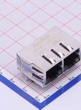 HY911261C 以太网连接器(RJ45 RJ11) 带LED 插件