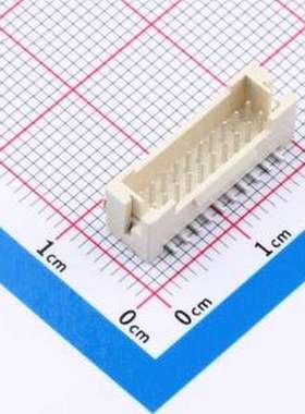 HDGC1508WVA-S-2X10P 线对板针座 DHGC1.5带扣立贴 2X10P SMD,P=1