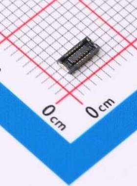 AXE512127 板对板与背板连接器 间距:0.4mm 母 立贴 SMD,P=0.4mm