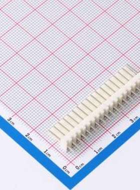 HC-2510-18A-05 线对板针座 1x18P 间距:2.54mm 直插 插件,P=2.54