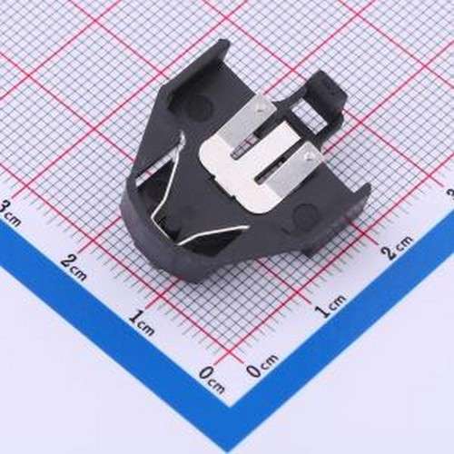 BS-08-A1BK023 纽扣与条形电池连接器 电池底座 适用电池:CR2032