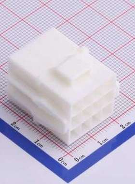 HX45005-12R 胶壳(线对板/线对线) 4.5mm 3x4P 白色 P=4.5mm