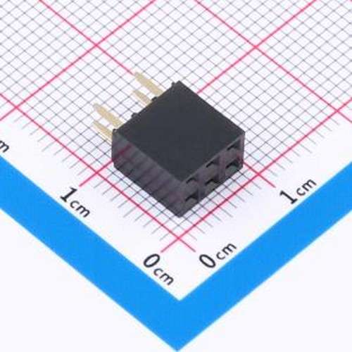 F185-1203A0ASUA3 排母 2x3P 间距:5.08mm 直插 插件,P=5.08mm