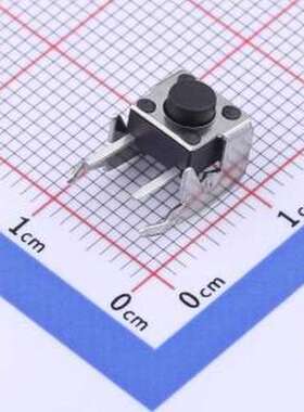 GT-TC100C-H050-L1 轻触开关 6x6支架轻触开关 H5.0mm 100gf 插件