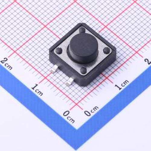 TS-KG1103S-BB60F 轻触开关 12*12*6mm 立贴 轻触开关 SMD