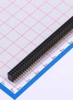 CSFB203-4002A009B1AC 排母 2x40P 间距:2mm 弯插 弯插,P=2mm