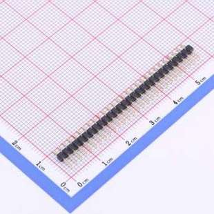 2mm 卧贴 C40D28 P=2mm SMD 方针 间距 1x28P 排针 28I X4611WRS