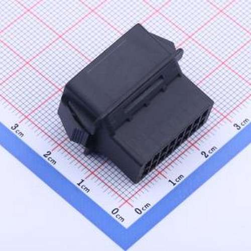 J21DPM-16V-KY 胶壳(线对板/线对线) 2x8P 2.5mm P=2.5mm