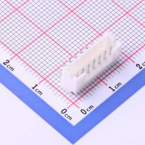 IPCW200W17NW01R 线对板针座 1x7P 间距:2mm 弯插 系列:PH 弯插,P