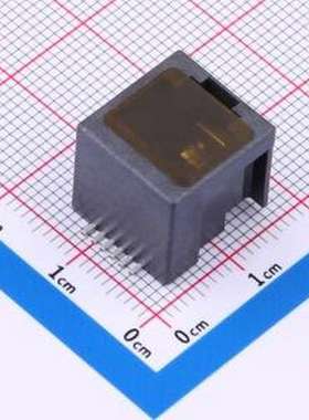 1-338086-6 以太网连接器(RJ45 RJ11) 不带LED