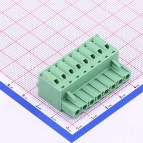 KF2EDGKD-5.0-8P 插拔式接线端子 5mm 1x8P 排数:1 每排P数:8 P=5