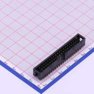 牛角 连接器 简牛 2.54mm 排 321040MG0CBK00A01 2x20P IDC刺破式