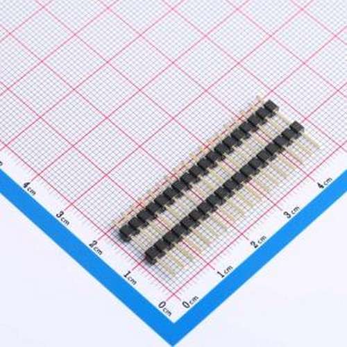 X6512WV-18H-C60D30-E100 排针 1x18P 间距:2.54mm 方针 插件,P=2