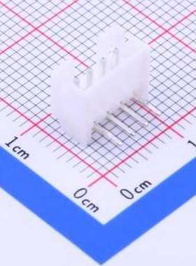 A2001WR-04P1 线对板针座 系列:PH 间距:2mm 1x4P 白色 弯插,P=2m