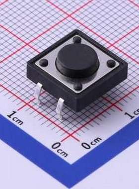 TS125CJ 轻触开关 12*12*5mm 直插 轻触开关 插件