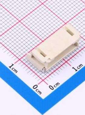 HX 2.0-6PIN WSTP 线对板针座 1x6P 间距:2mm 卧贴 SMD,P=2mm,卧