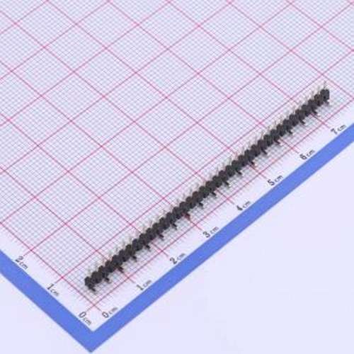 X4611WVS-37I-C40D44R2 排针 1x37P 间距:2mm 方针 SMD,P=2mm(交