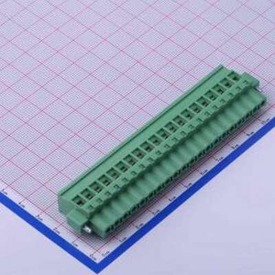 DB2EKBM-5.08-20P-GN-S 插拔式接线端子 5.08mm 1x20P 排数:1 每