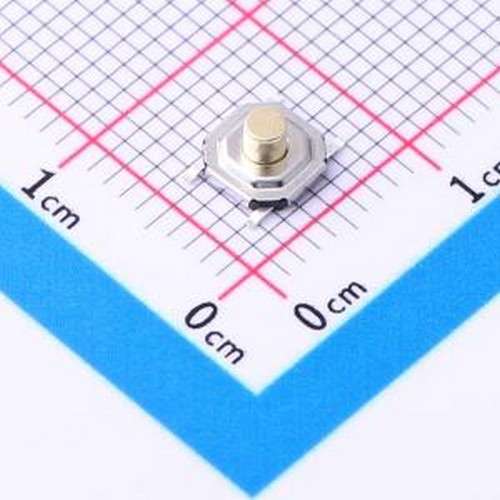 K2-1187SQ-F5SW-06 轻触开关 5.2x5.2x3 350gf开关 SMD