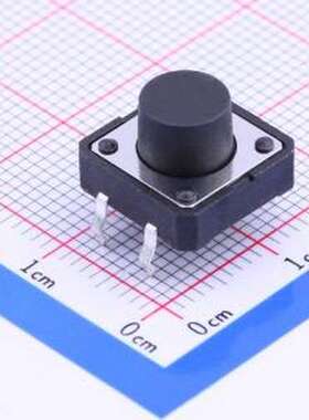 KAN1211-0801B 轻触开关 12*12*8mm 直插 轻触开关 插件