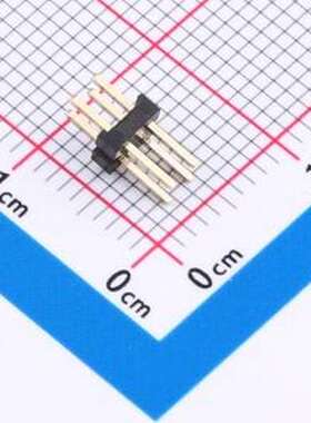 GPFA202-0202A001A1BA 排针 2x2P 间距:2mm 方针 直插 插件,P=2mm