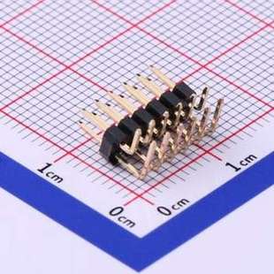 排针 2x6P 弯插 2x06I P=2mm 方针 C40D28 2mm X4621WR 间距