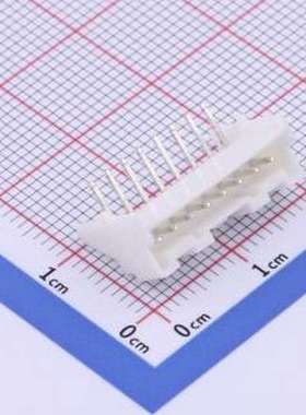 IPCW211W18NW01R 线对板针座 1x8P 间距:2mm 弯插 系列:PA 白色