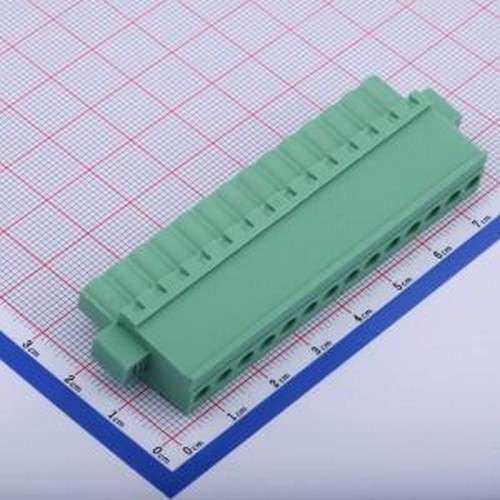 DB2EKAM-5.08-14P-GN-S 插拔式接线端子 5.08mm 1x14P 排数:1 每