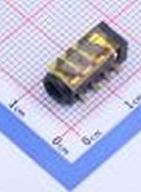 PJ-35367-B-SMT 音频连接器(耳机) 3.5mm耳机座 黑色 SMD