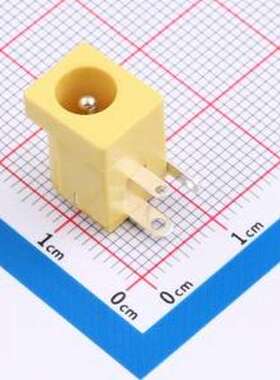 DC-005QB-2.0-SU-Y DC电源连接器 DC电源插座 内径:2mm 外径:6.4m