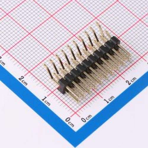 X6521WRS-2x10H-C60D75 排针 2x10P 间距:2.54mm 方针 SMD,P=2.54