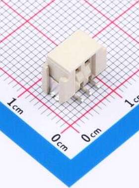 MXPH-2.0-03P-LG1-0-A 线对板针座 间距:2mm 立贴 象牙白 SMD,P=2