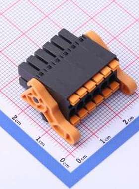 KF2EDGKSG-3.5-2*6P 插拔式接线端子 3.5mm P=3.5mm